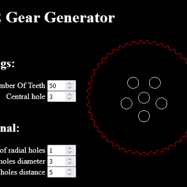 GT2 Pully Generator - Github-Fork Bild 1
