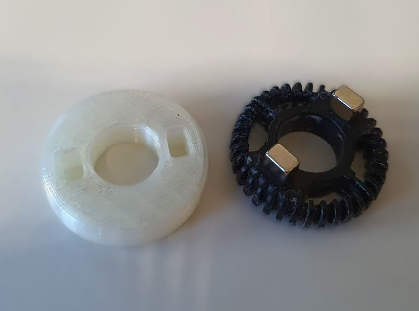 Replacement part for the milk frother - Biocompatible pressure